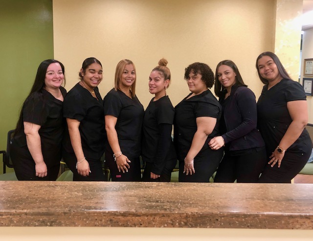 Front desk staff